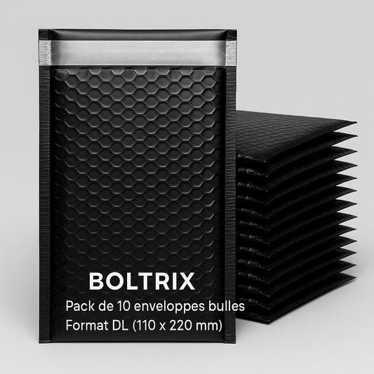 Enveloppes bulles BOLTRIX – C5 Or (162 x 229 mm) – Pack de 24 résistantes & élégantes